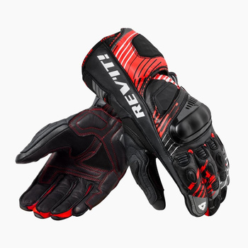 Rękawice REV'IT Apex - Neon Red-Black