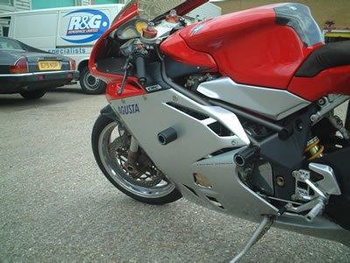 Crashpady Classic RG RACING DÓŁ MV AGUSTA F4 BLACK
