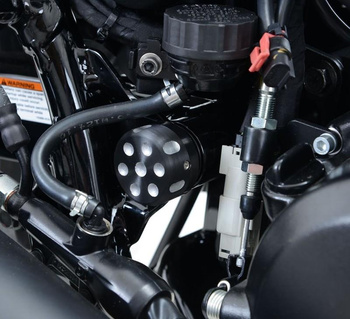 Zaślepka ramy RG RACINGHARLEY DAVIDSON STREET 500/750 PRAWA STRONA BLACK