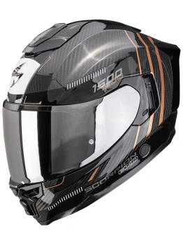 Kask motocyklowy integralny SCORPION EXO-1500 CARBON AIR ZITY Black-Copper