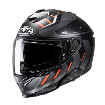 Kask motocyklowy HJC I71 SIMO GREY/ORANGE