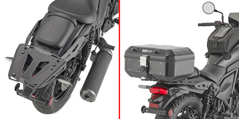 GIVI STELAŻ KUFRA CENTRALNEGO (BEZ PŁYTY) - KAWASAKI ELIMINATOR 500 (24)