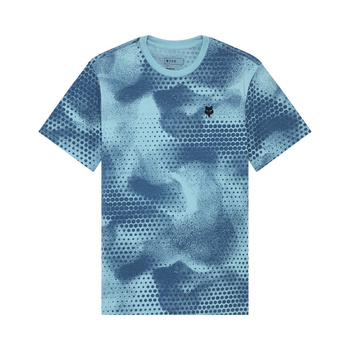 T-SHIRT FOX AOP SS TECH TEE VINTAGE WASH