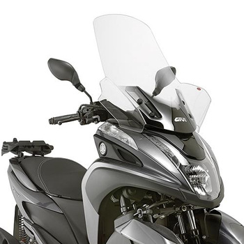 Szyba GIVI przezroczysta (74H X 63 W) / potrzebny D2120KIT - YAMAHA TRICITY 125 (14 > 15)