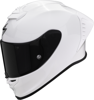 Kask motocyklowy integralny SCORPION EXO-R1 FIM 1 AIR PEARL biały