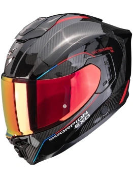 Kask motocyklowy integralny SCORPION EXO-1500 CARBON AIR MUNDI Black-Red