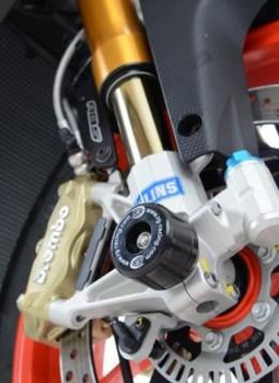 Slidery przedniego zawieszenia RG RACING APRILIA V4 TUONO 1100 15- RSV4 RR 15- RSV4 RF BLACK
