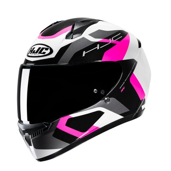 Kask motocyklowy HJC C10 TINS WHITE/PINK