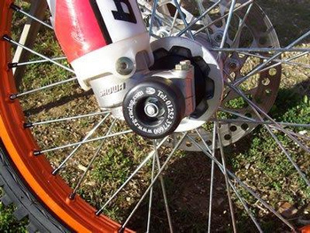 Slidery przedniego zawieszenia RG RACING CRF250-450 02-04 CRX 250 04 BLACK