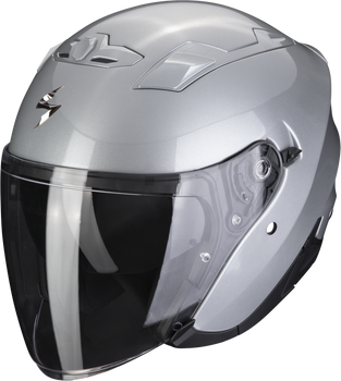 Kask motocyklowy otwarty SCORPION EXO-230 Solid srebrny
