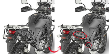 Stelaż kufrów bocznych GIVI MONOKEY - SUZUKI DL 650 V-STROM (17)