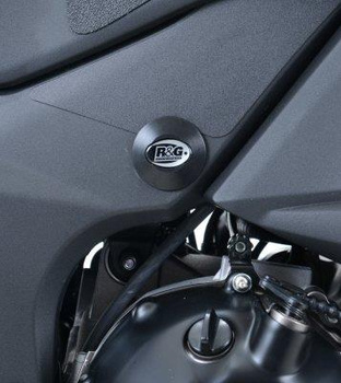 Zaślepka ramy RG RACING KAWASAKI 1000 VERSYS 15- PRAWA GÓRNA BLACK