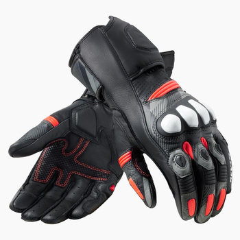 Rękawice REV'IT League 2 - Black-Neon Red