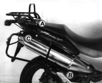 Honda CB 600 F Hornet (2003-2006) stelaż pod kufer centralny