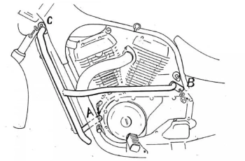 Suzuki VS 600 (1995-1997) Gmol silnika