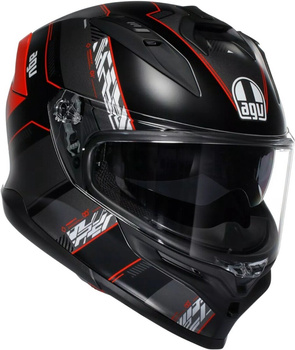 Kask integralny motocyklowy AGV K7 MPLK KYBER MATT black-red