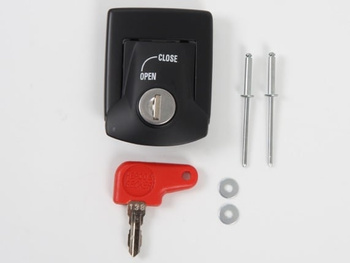 Zamek pokrywy - czarny