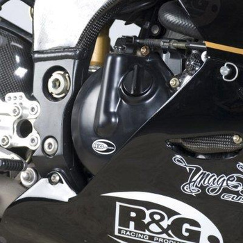 Osłona silnika RG RACING KAWASAKI ZX-10R 04-05 PRAWA STRONA OSŁONA SPRZĘGŁA BLACK