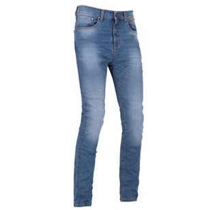 Spodnie jeansy motocyklowe elastyczne RICHA SECOND SKIN WASHED niebieskie