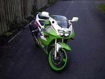 Crashpady Classic RG RACING KAWASAKI ZXR400 BLACK