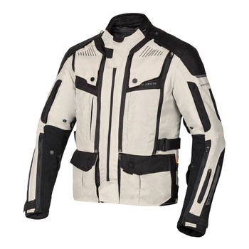 Kurtka motocyklowa ochraniacze wodoodporna SECA STRADA EVO szara