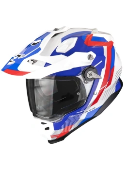 Kask motocyklowy integralny SCORPION ADF-9000 AIR PATROL White-Blue-Red