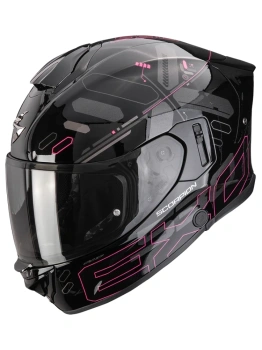 Kask motocyklowy integralny SCORPION EXO-530 AIR FOND Black-Pink