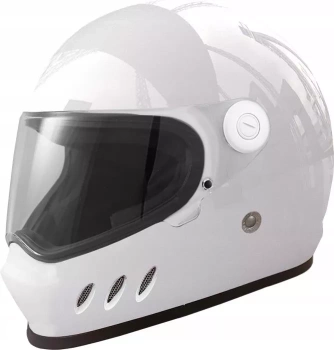 KASK SHIRO VINTAGE SH-800 BIAŁY POŁYSK