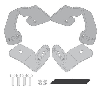 GIVI KIT MONTAŻOWY DO POL1192 / PLX1192 BEZ STELAŻA 1192FZ