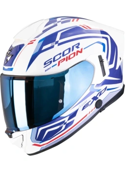 Kask motocyklowy integralny SCORPION EXO-530 AIR SLOPE White-Blue-Red