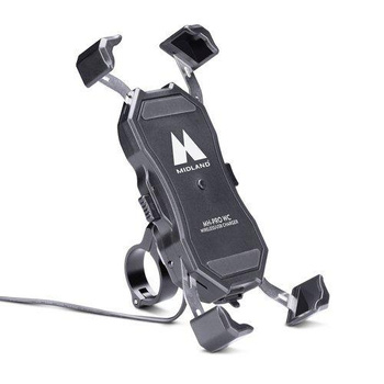 MH-PRO Midland WC Uniwersalny uchwyt do smartfona z ładowarką indukcyjną