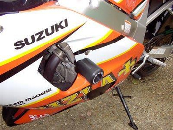 Crashpady Classic RG RACING SUZUKI GSXR750 00-03 BLACK