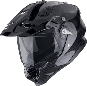 Kask motocyklowy integralny SCORPION ADF-9000 AIR SOLID CARBON czarny