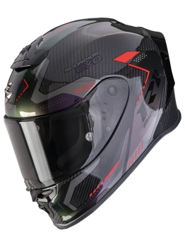 Kask motocyklowy integralny SCORPION EXO-R1 EVO CARBON AIR PROPEL Black-Chameleon