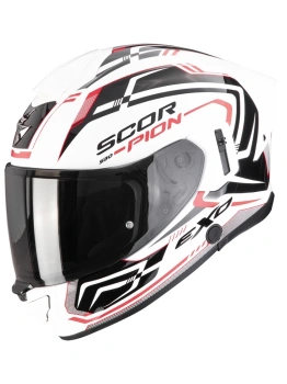 Kask motocyklowy integralny SCORPION EXO-530 AIR SLOPE White-Black-Red