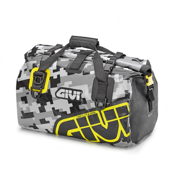 Wodoodporna torba rolka na siedzenie GIVI 40l camo + fluo