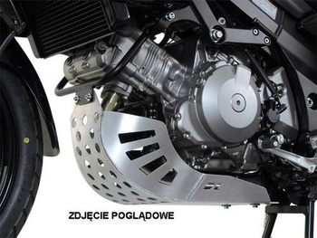 Osłona silnika płyta pod silnik SW-MOTECH SUZUKI DL 1000 V-STROM/KAWASAKI KLV 1000 black