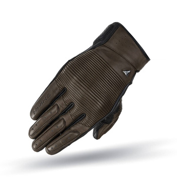 Rękawice motocyklowe skórzane krótkie SHIMA BLAKE GLOVES brązowe