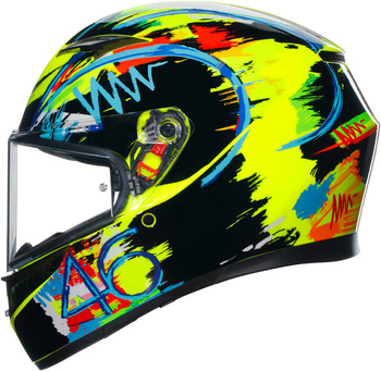 Kask integralny motocyklowy AGV K3 MPLK ROSSI WINTER TEST 2019