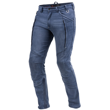 Spodnie Jeans motocyklowe SHIMA GHOST niebieskie