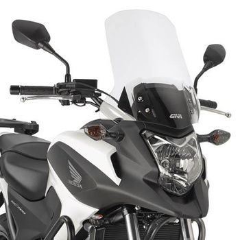 Szyba GIVI przezroczysta 49,5 x 41 (H x W) HONDA NC700X (12 > 13) / NC750X / NC750X DCT (14 > 15)