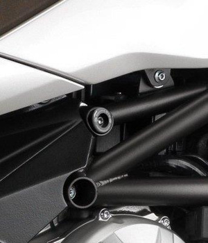 Zaślepka ramy RG RACING MV AGUSTA 675 / 800 BRUTALE LEWA LUB PRAWA BLACK