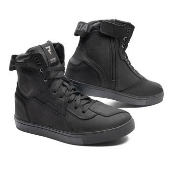 BUTY SKÓRZANE REBELHORN VANDAL BLACK/BLACK SOLE