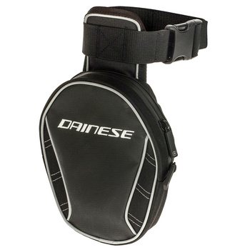 Torba na nogę DAINESE LEG BAG czarna z elementami odblaskowymi
