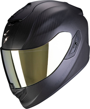 Kask motocyklowy integralny SCORPION EXO-1400 EVO II CARBON AIR SOLID czarny mat