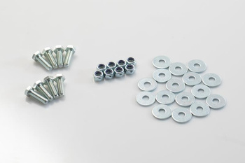 Zestaw śrub do mocowania stelaży PRO na stałe SW-MOTECH silver