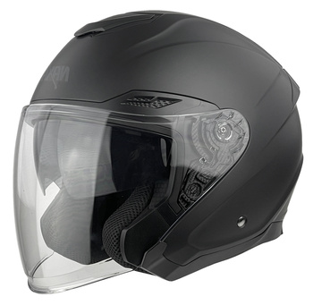 Kask motocyklowy otwarty NAXA S30/B czarny mat