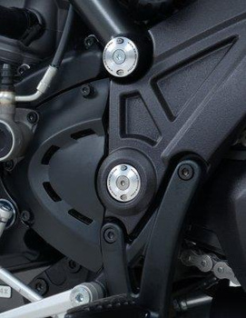 Zaślepka ramy RG RACING DUCATI DIAVEL / DIAVEL STRADA ALUMINIUM SILVER