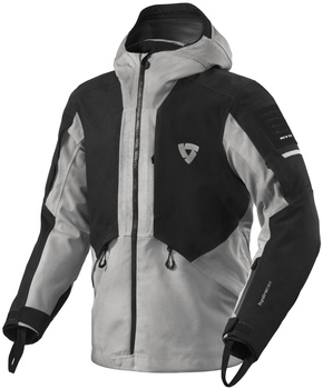 Kurtka motocyklowa REV'IT Tectonic H2O czarno jasno szara