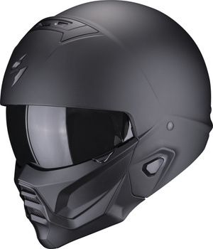 Kask motocyklowy szczękowy SCORPION EXO-COMBAT II MATT czarny